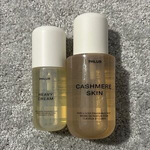 Brand New Phlur Cashmere Skin Fragrance Mist and Heavy Cream Set